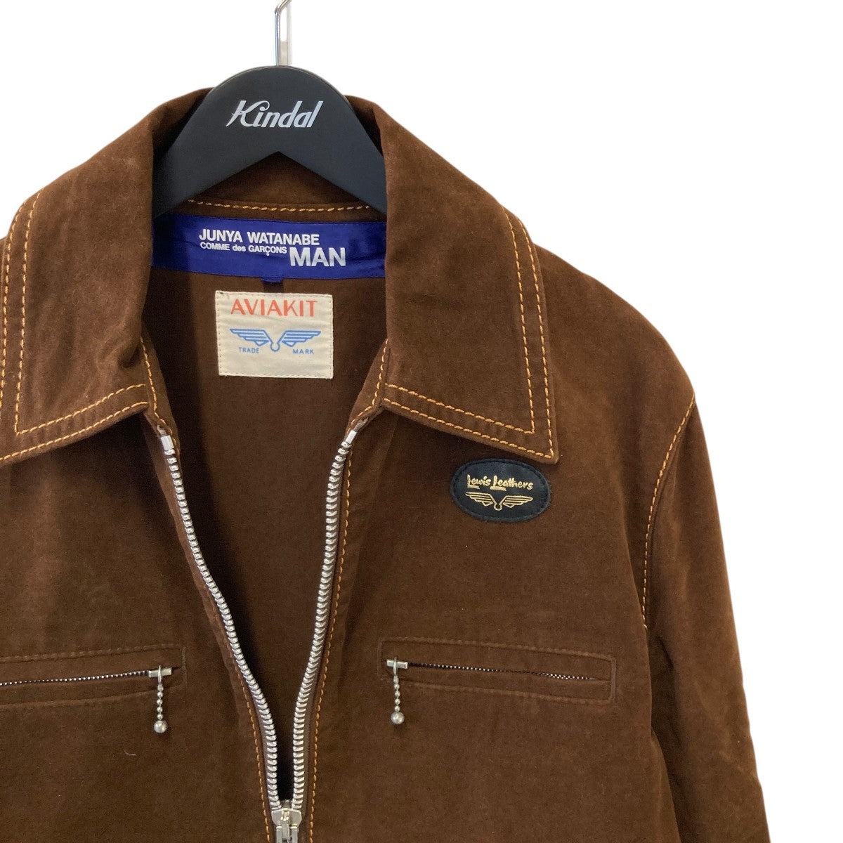 CDG JUNYA WATANABE MAN×Lewis Leathers 03AWライダースジャケットWK