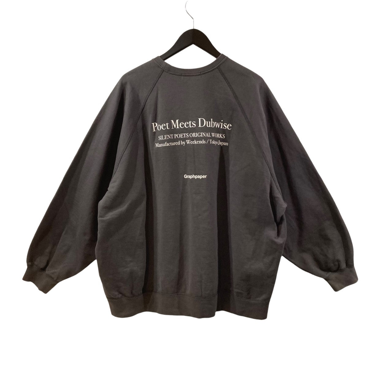 Graphpaper(グラフペーパー) クルーネックスウェットGU213-70180 GU213