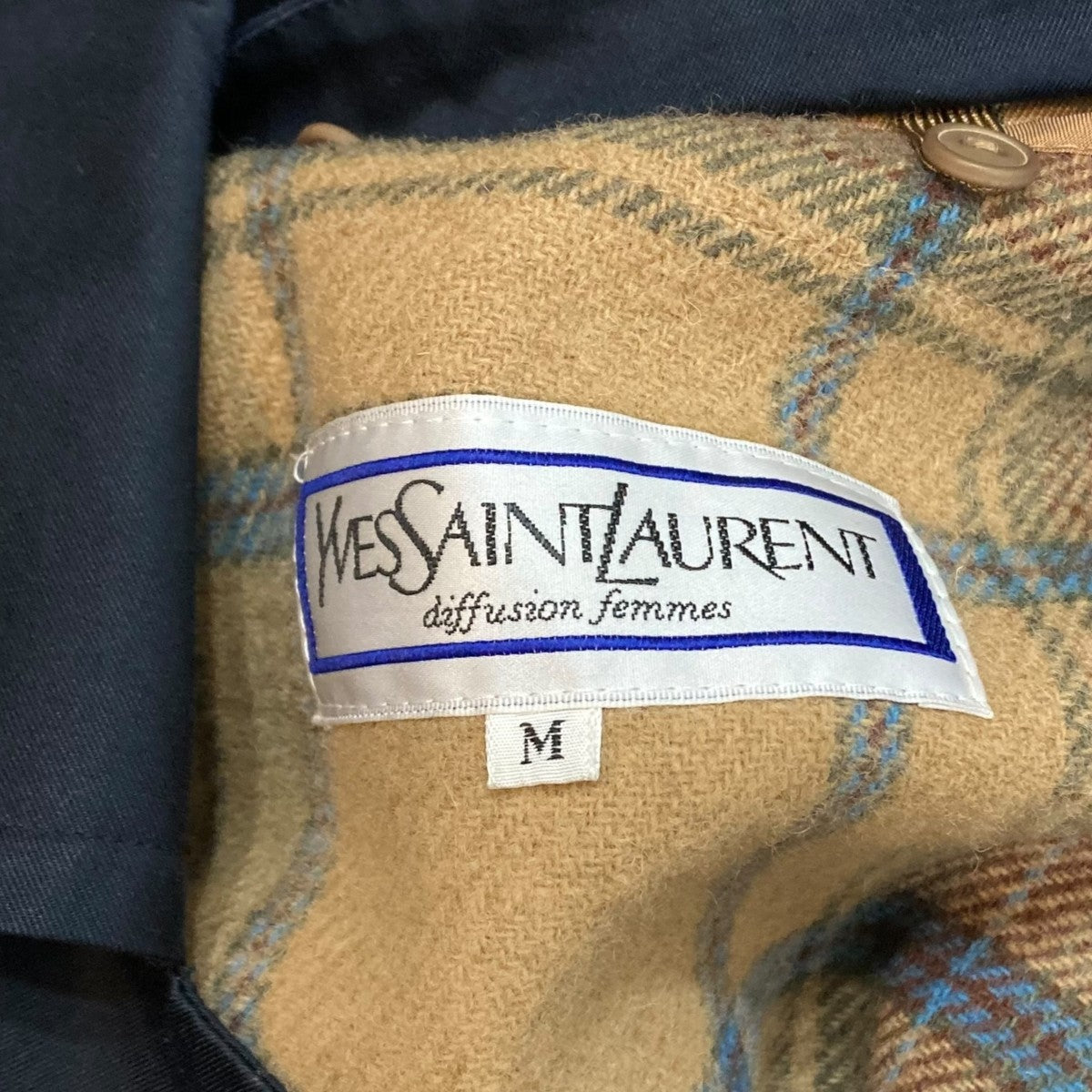 Yves Saint Laurent(イヴサンローラン) トレンチコート ネイビー