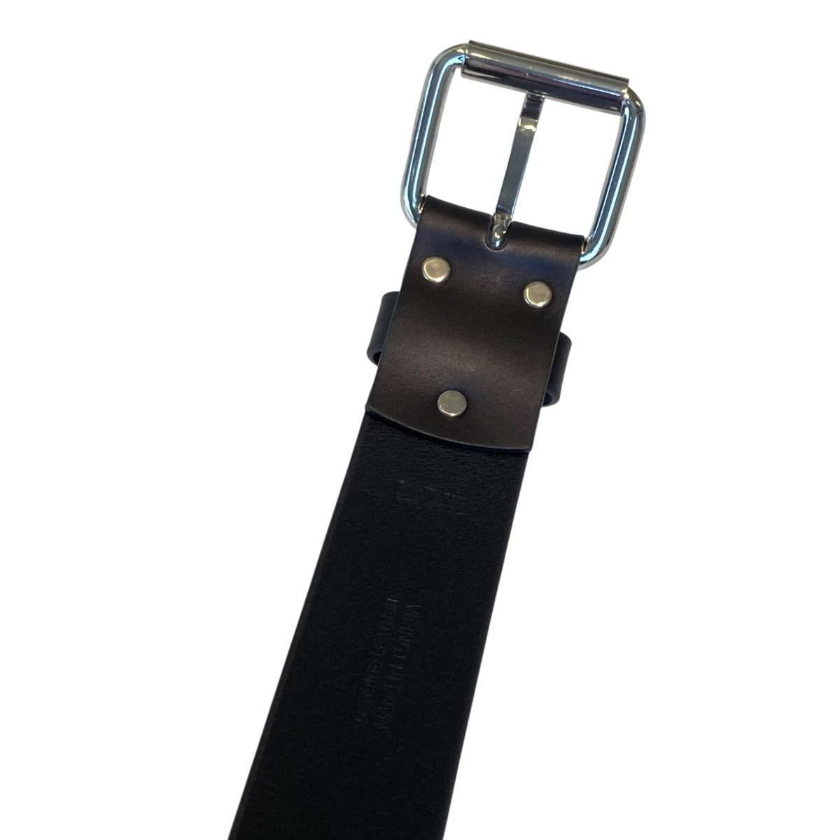 Supreme(シュプリーム) 23SSリピートレザーベルト ブラック サイズ L