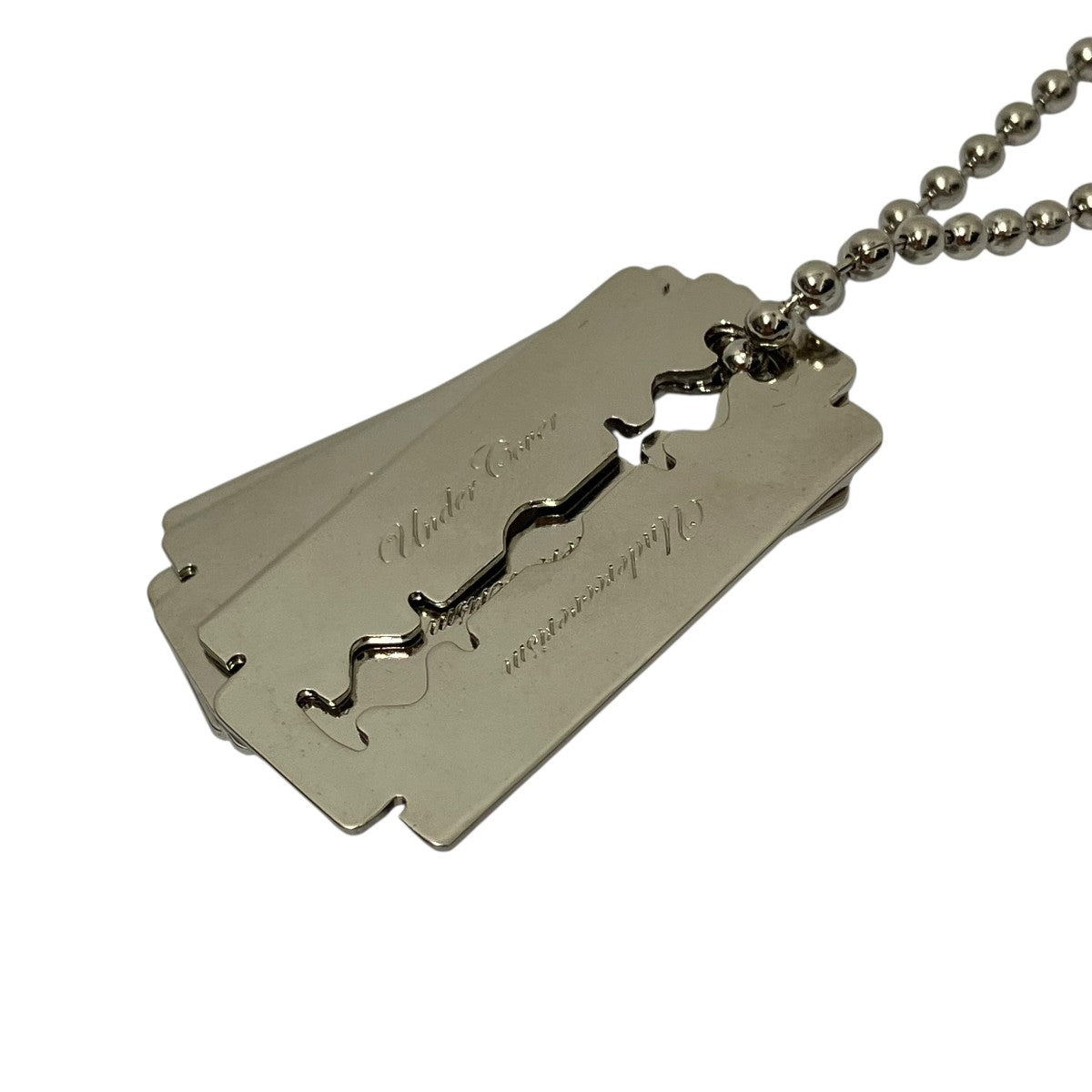 UNDERCOVER(アンダーカバー) ブラスボールチェーンネックレスUP2E4N02