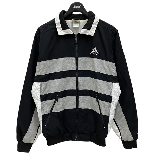 adidas(アディダス) 90's vintageトラックジャケット ブラック×グレー