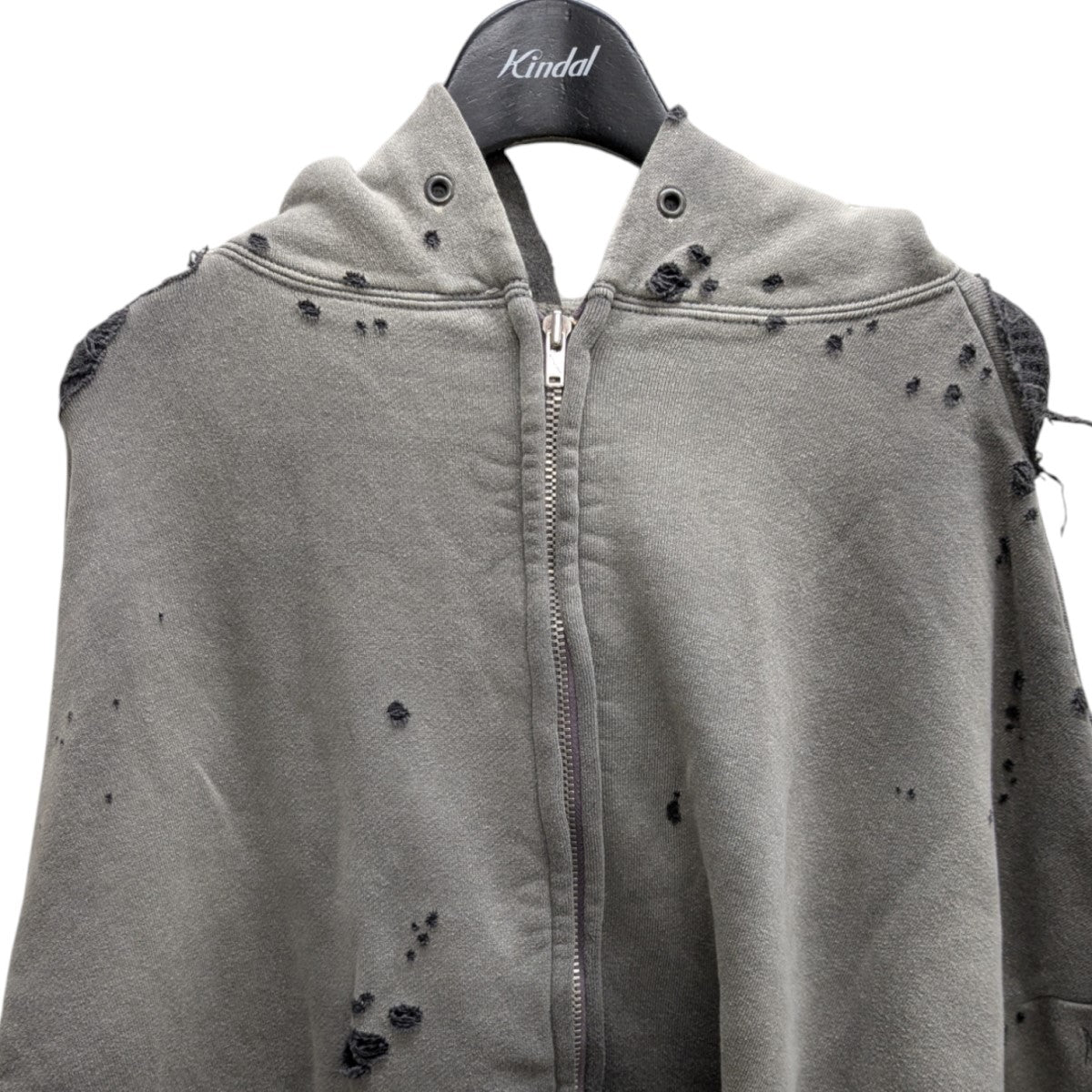 SAINT MICHAEL(セントマイケル) ジップパーカー グレー サイズ M