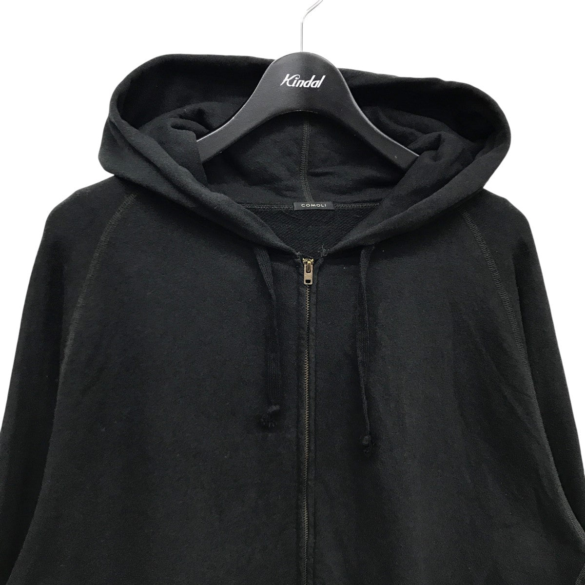 COMOLI(コモリ) 製品染 裏毛 ジップパーカー Z01-05027 Z01-05027