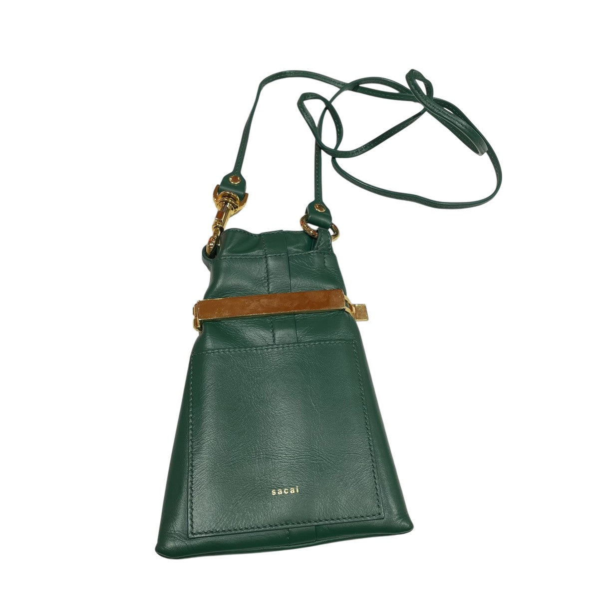 sacai(サカイ) Snack Bagショルダーバッグ グリーン｜【公式】カインド