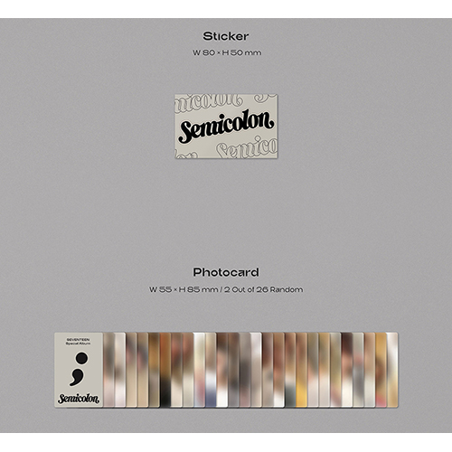 SEVENTEEN - ; [Semicolon] (Special Album) | 韓国エンタメ・トレンド
