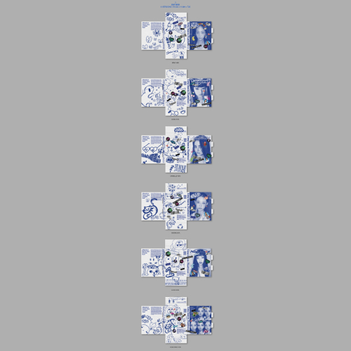 NewJeans - New Jeans [1st EP/Bluebook ver./6種のうち1種ランダム