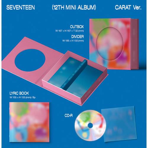 SEVENTEEN - SPILL THE FEELS [12th Mini Album/CARAT Ver.] | 韓国