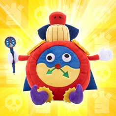 限定品】タイムマジック！時の魔術師・ニブイチサポートぬいぐるみ