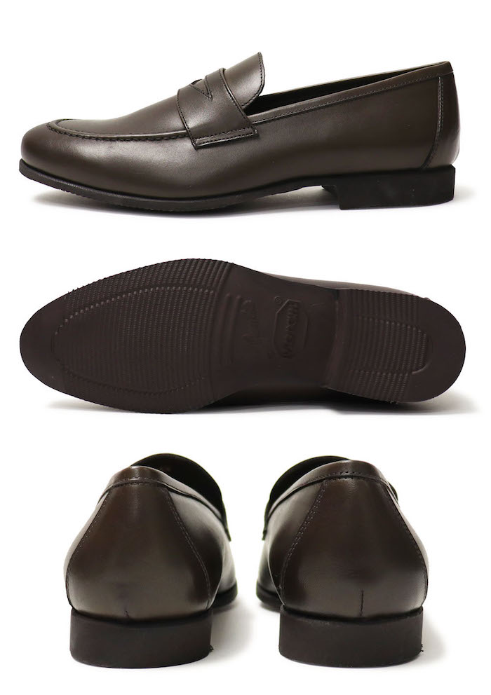 フェランテ / FERRANTE / ISEO / レザー ローファー【ブラウン