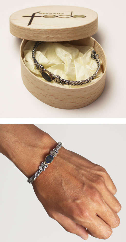 プロゲット フェデ / Progetto Fede / シルバー バングル