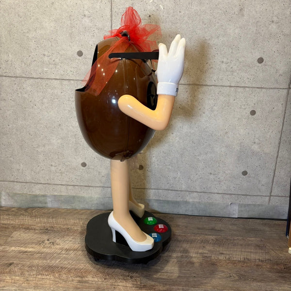 ストアディスプレイ【M＆M's(エムアンドエムズ)】ブラウン アメトイ