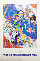 品番0592-8 ヒロ・ヤマガタ 1992 U.S. OLYMPIC SUMMER TEAM サイン入り