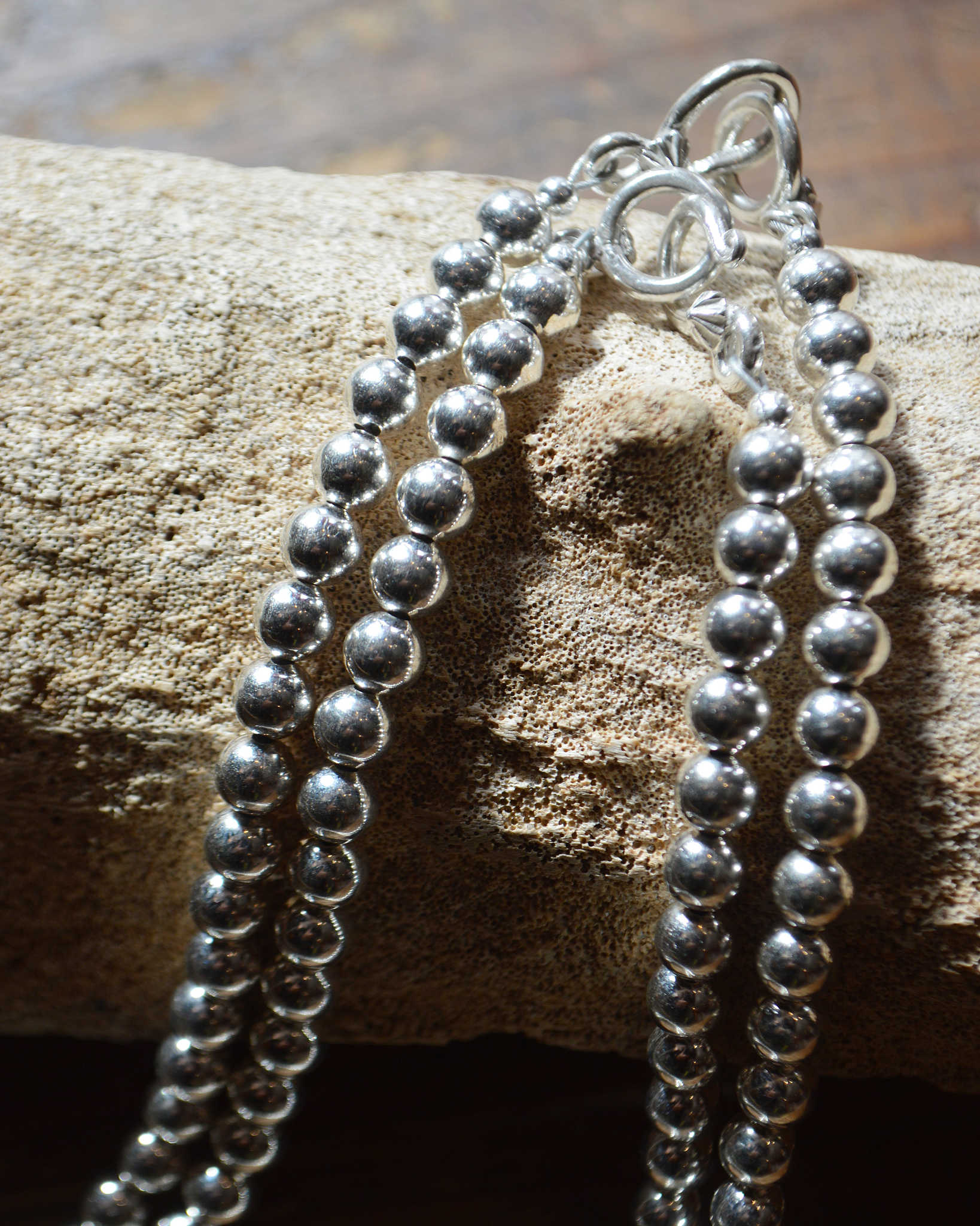 Indian jewelry インディアンジュエリー / Navajo Pearl Necklace