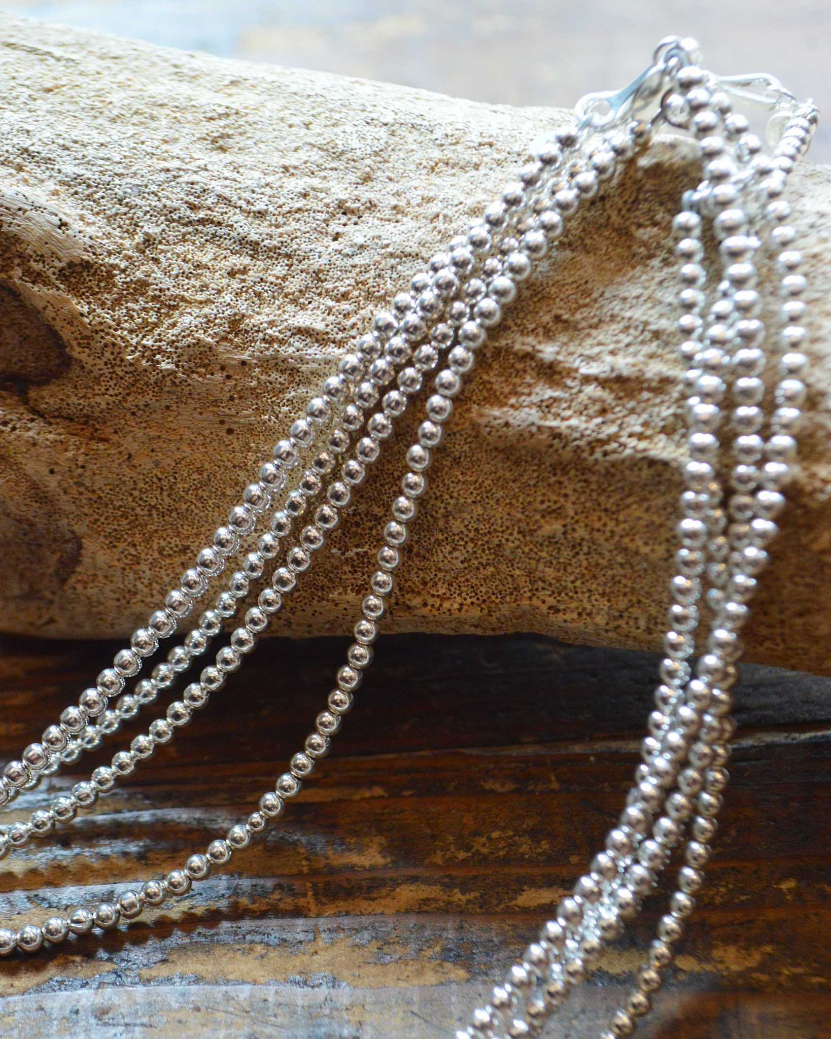 Indian jewelry インディアンジュエリー / Navajo Pearl Necklace