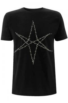 Maison book girl 「首の無い鳥」刺繍 T-shirts Black / ロック