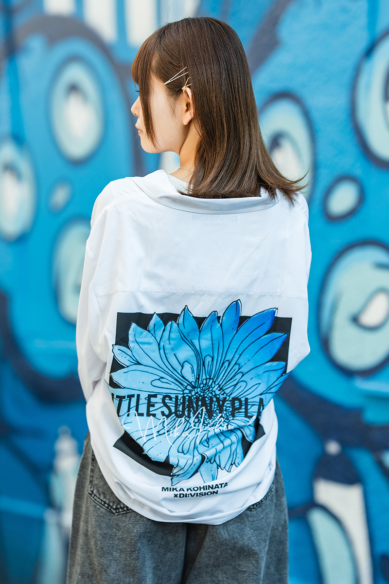 小日向美香×DI:VISION×GEKIROCK CLOTHINGスペシャル・コラボ・シャツ