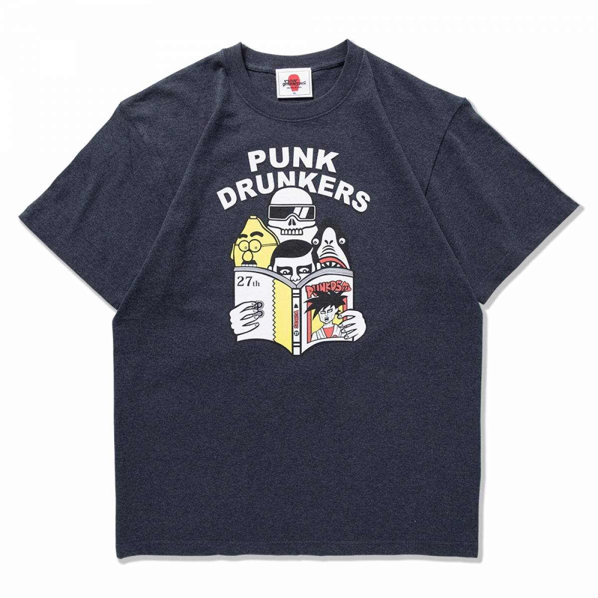 PUNK DRUNKERS (パンクドランカーズ) 27周年TEE - D.H.NAVY / ロック