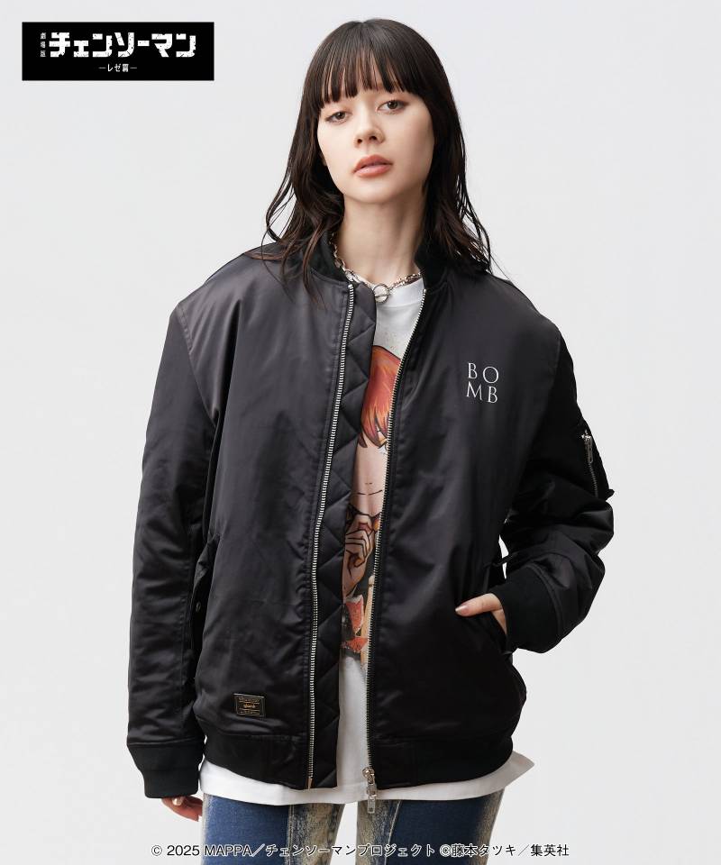 予約商品】チェンソーマンxglamb(グラム) Bomb Bomber Jacket / ボム