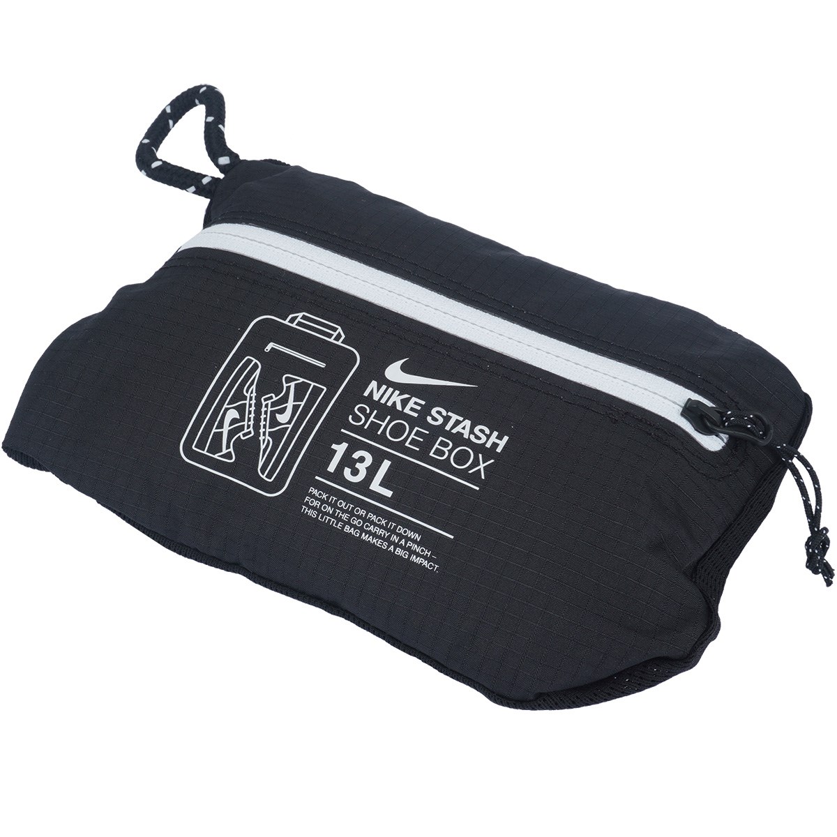 dショッピング |ナイキ NIKE スタッシュシューズケース ブラック
