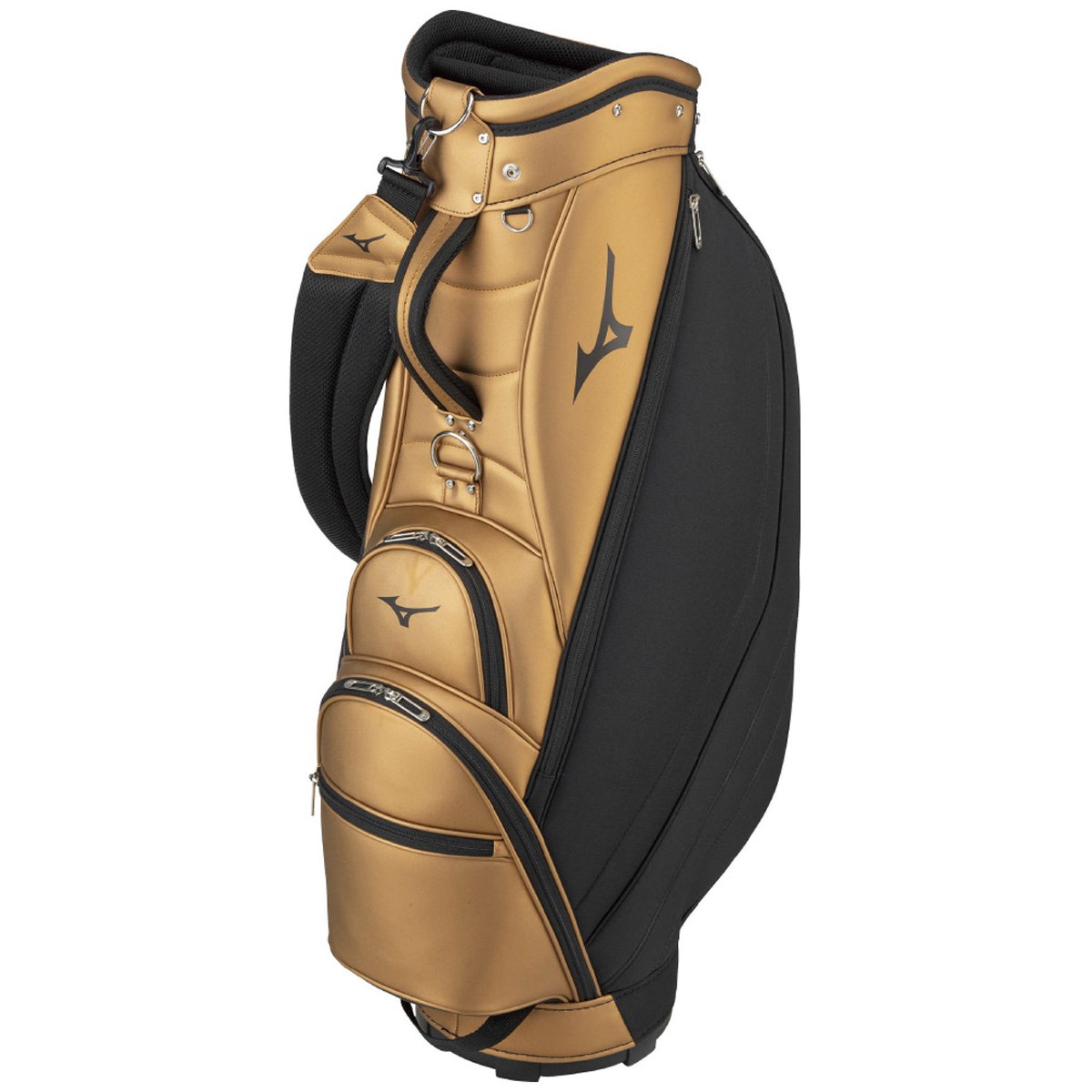 dショッピング |ミズノ MIZUNO ST LIGHT キャディバッグ ゴールド