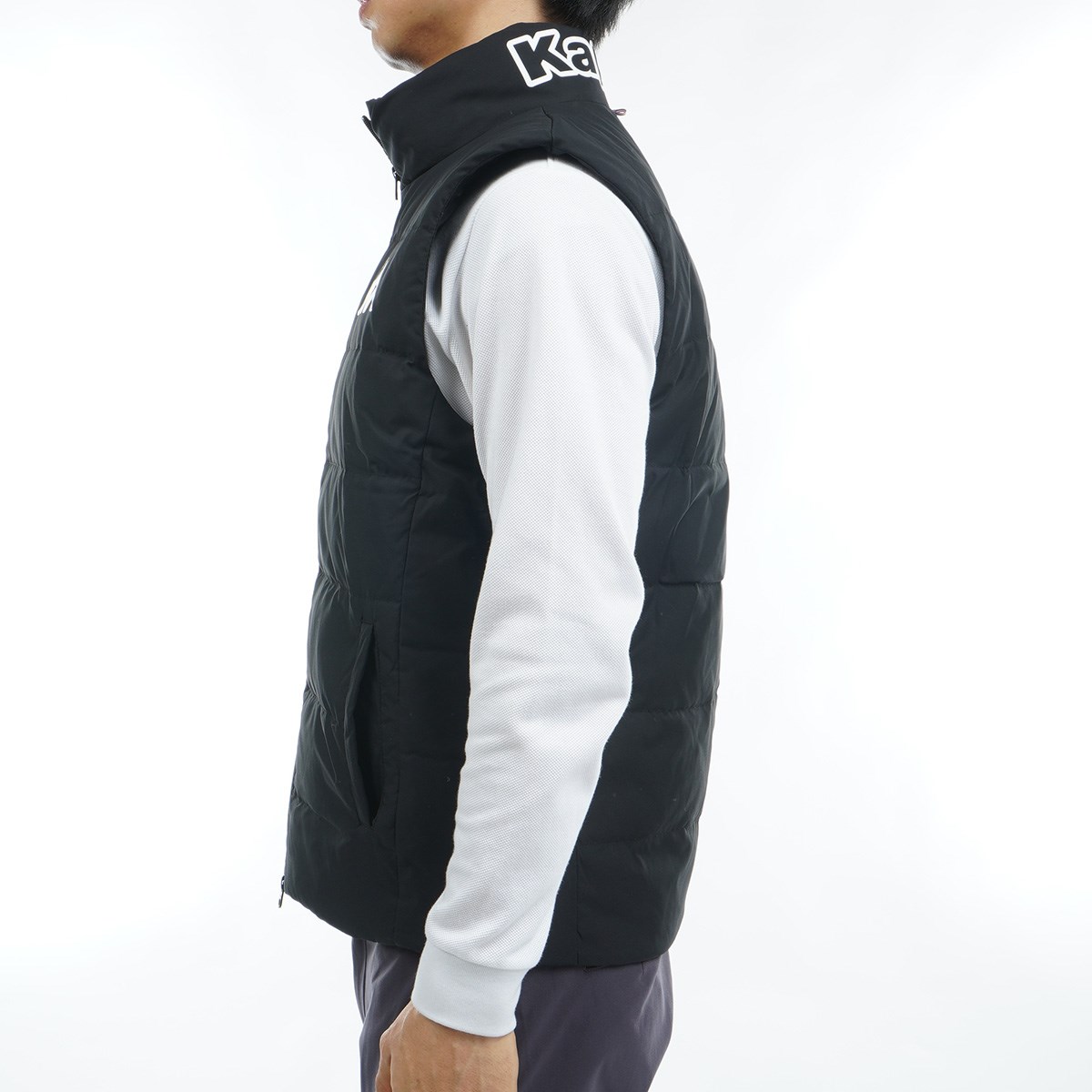 dショッピング |カッパ Kappa GOLF ストレッチ ダウンベスト M