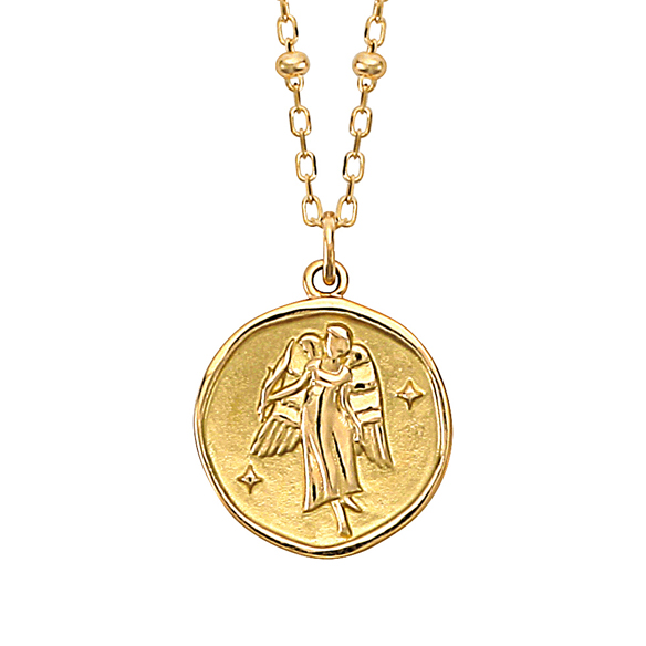 K18イエローゴールド 星座ペンダント 乙女座 | 高品質 金・プラチナ