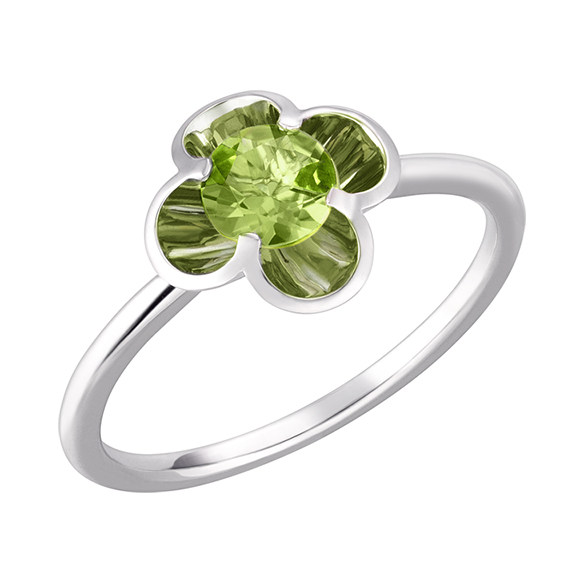 プラチナ ペリドット リング | 高品質 金・プラチナ