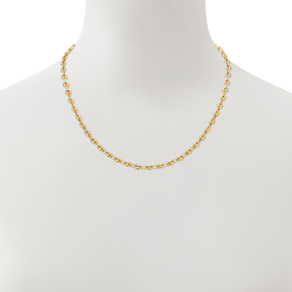 イタリア製〕K18イエローゴールド ネックレス 40cm | 高品質 金・プラチナ