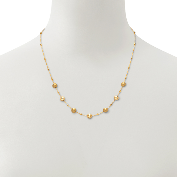 K18イエローゴールド ネックレス 45cm | 高品質 金・プラチナ