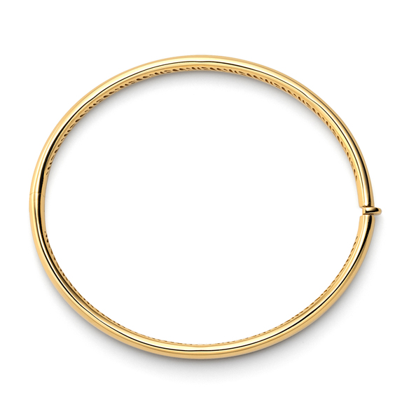 イタリア製〕K18イエローゴールド バングル | 高品質 金・プラチナ