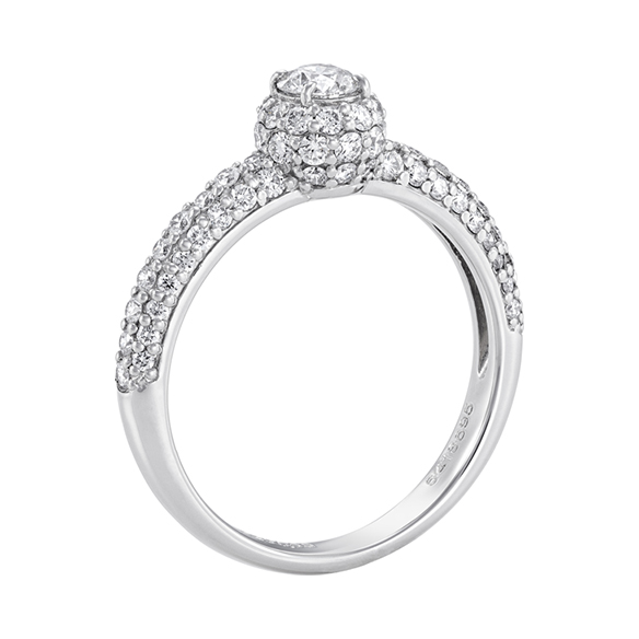 プラチナ ダイヤモンド リング 0.20カラット | 高品質 金・プラチナ