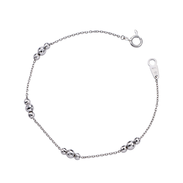 ファセット ミラクル〕純プラチナ ブレスレット | 高品質 金・プラチナ