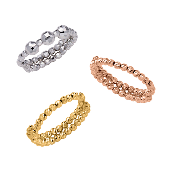 通販限定】プラチナ/ゴールド リング 3個セット | 高品質 金・プラチナ