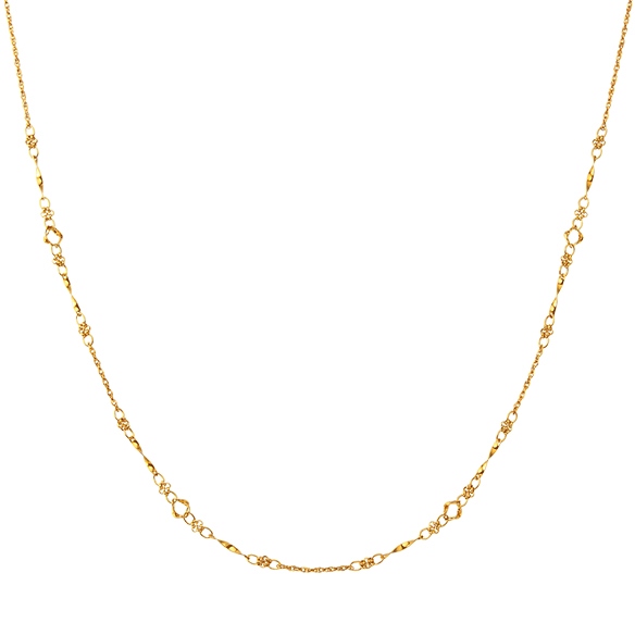 純金 ロングネックレス 60cm | 高品質 金・プラチナ