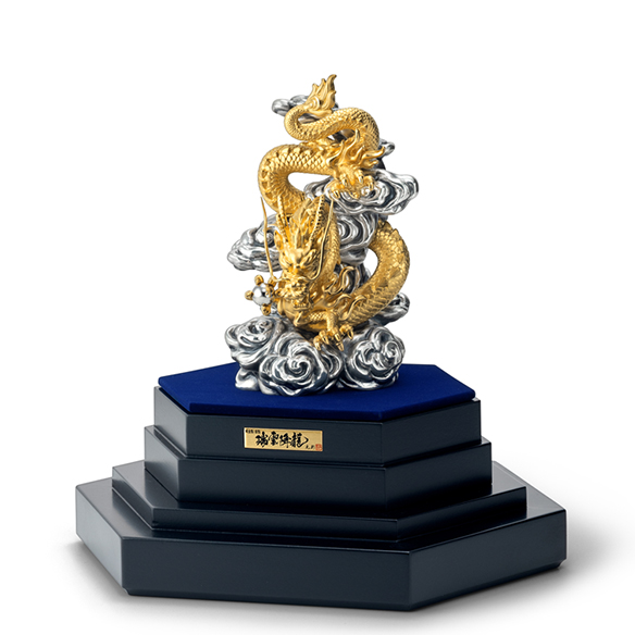 銅 細工 竜 干支竜 商売繁盛 家庭 事務 風水 開運 招財 置物 工芸品 銅