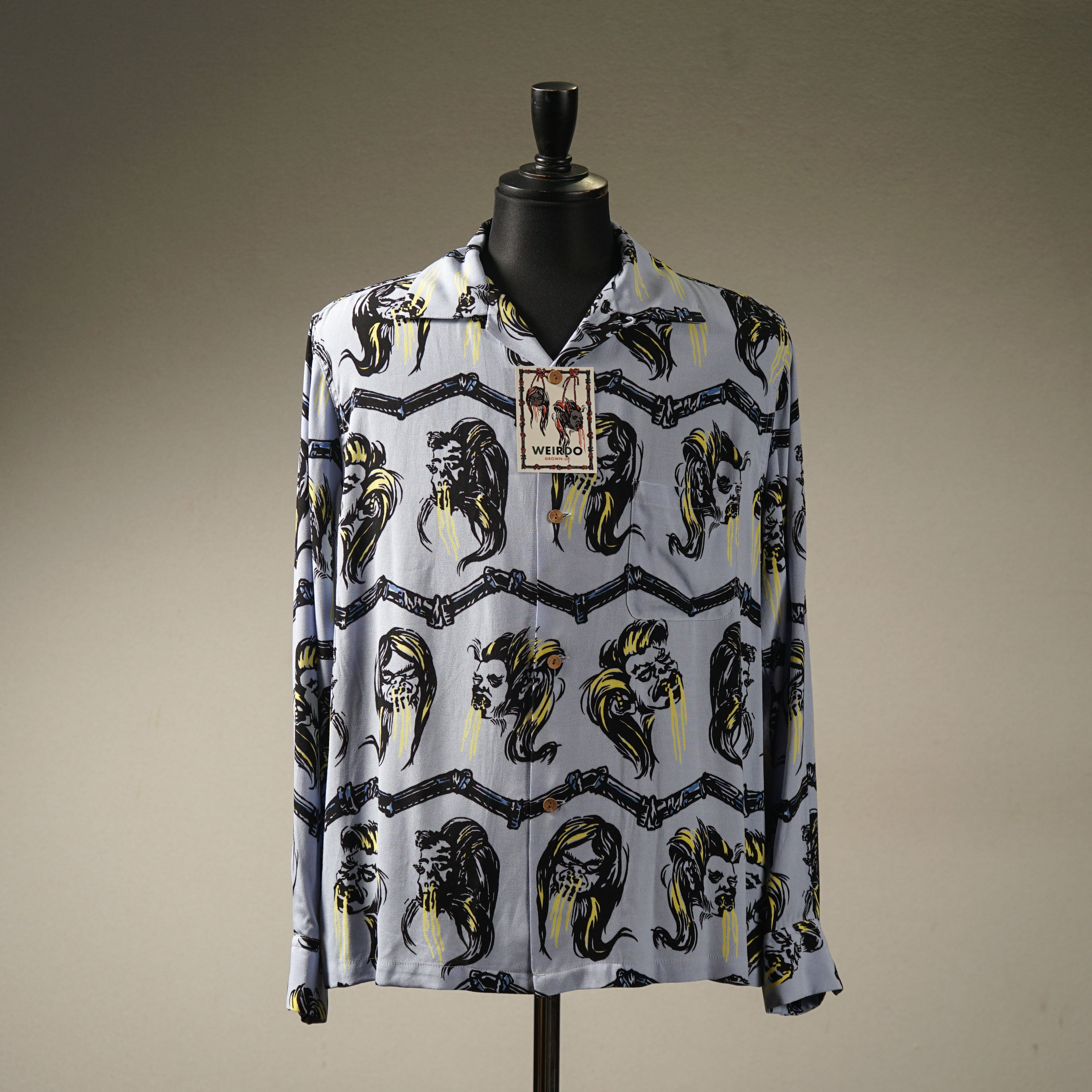 VOODOO HEAD - L/S SHIRTS / WRD-23-SS-07 – GLADHAND & Co.