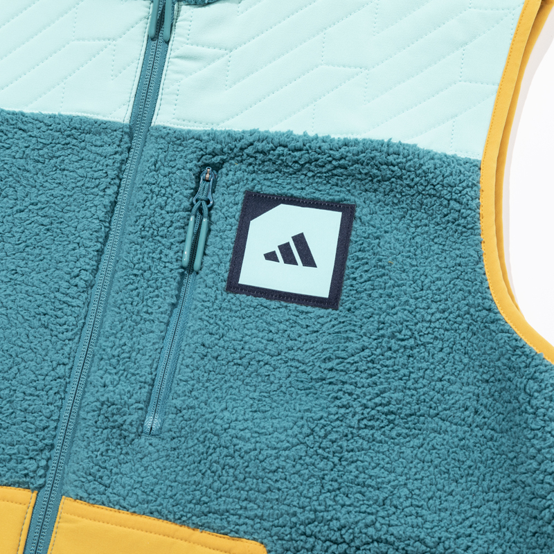 GO/LOOK!（ゴルック）｜adidas ADICROSS パテッド BOAフリースベスト