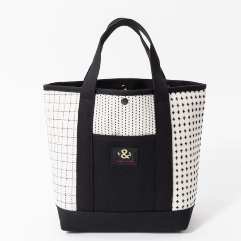 GO/LOOK!（ゴルック）｜rough & swell SASHICO TOTE ネイビー / 刺し子