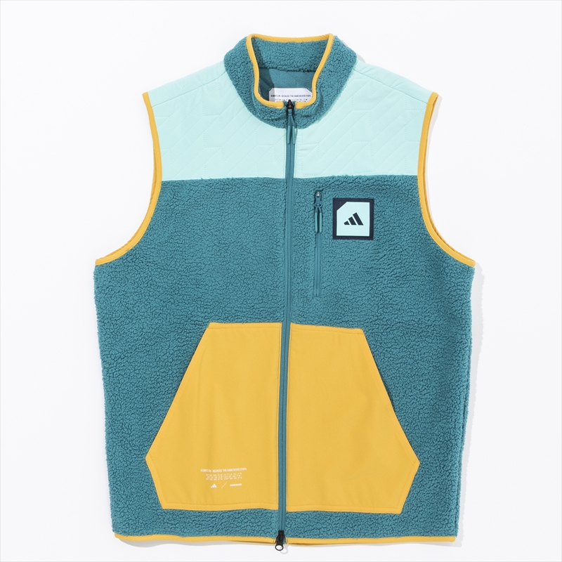 GO/LOOK!（ゴルック）｜adidas ADICROSS パテッド BOAフリースベスト