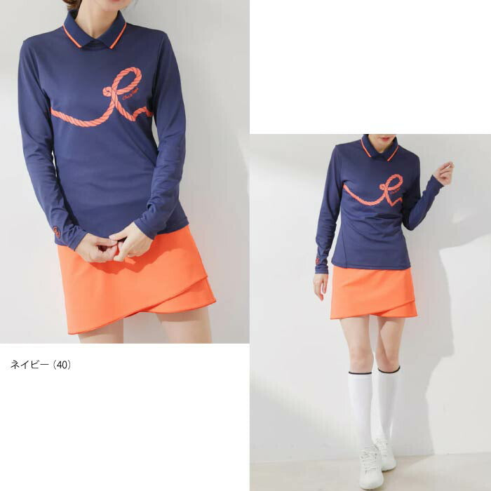 JUN&ROPE' ジュンアンドロペ レディース ゴルフウェア 長袖シャツ【ECO