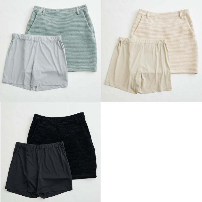 JUN&ROPE' ジュンアンドロペ レディース ソフトコーデュロイジャージ