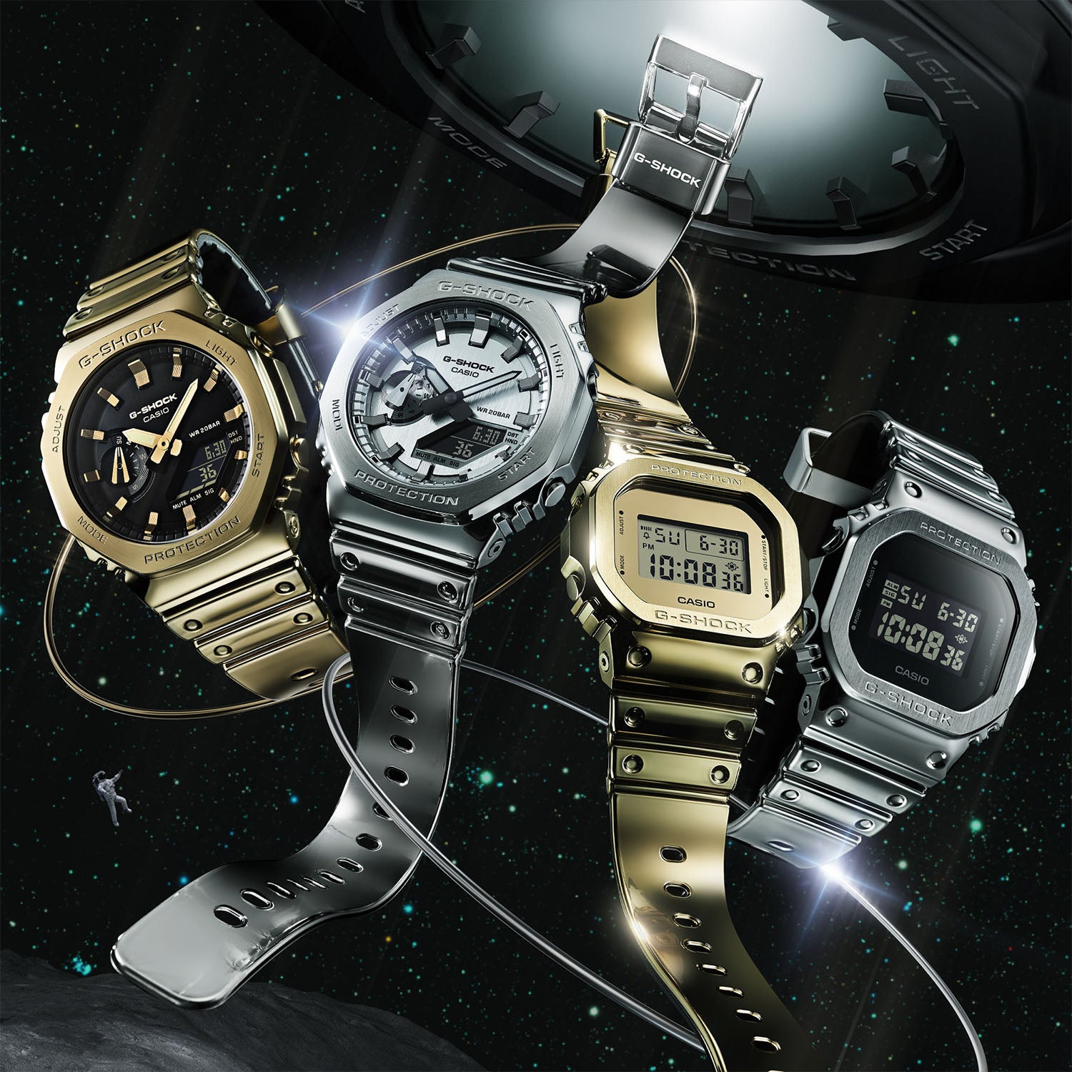 Gショック】FINE METALLIC SERIES / GM-2100YMG-9AJF – GQ SHOP
