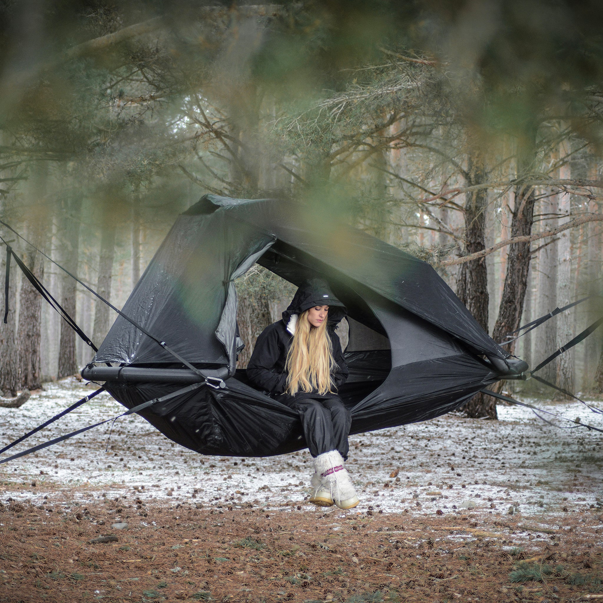 エグゾッド】モノリス ソロ・シェルター BLACK – GQ SHOP