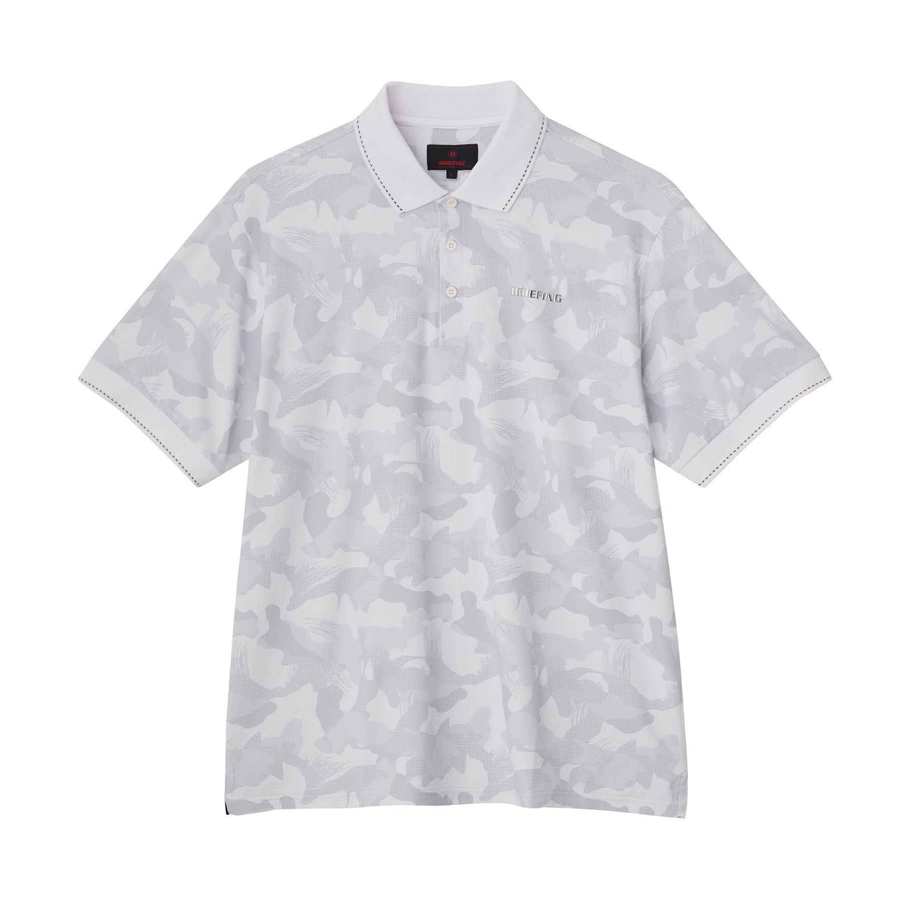 ブリーフィングゴルフ】MS カモフラージュ ポロ リラックスフィット