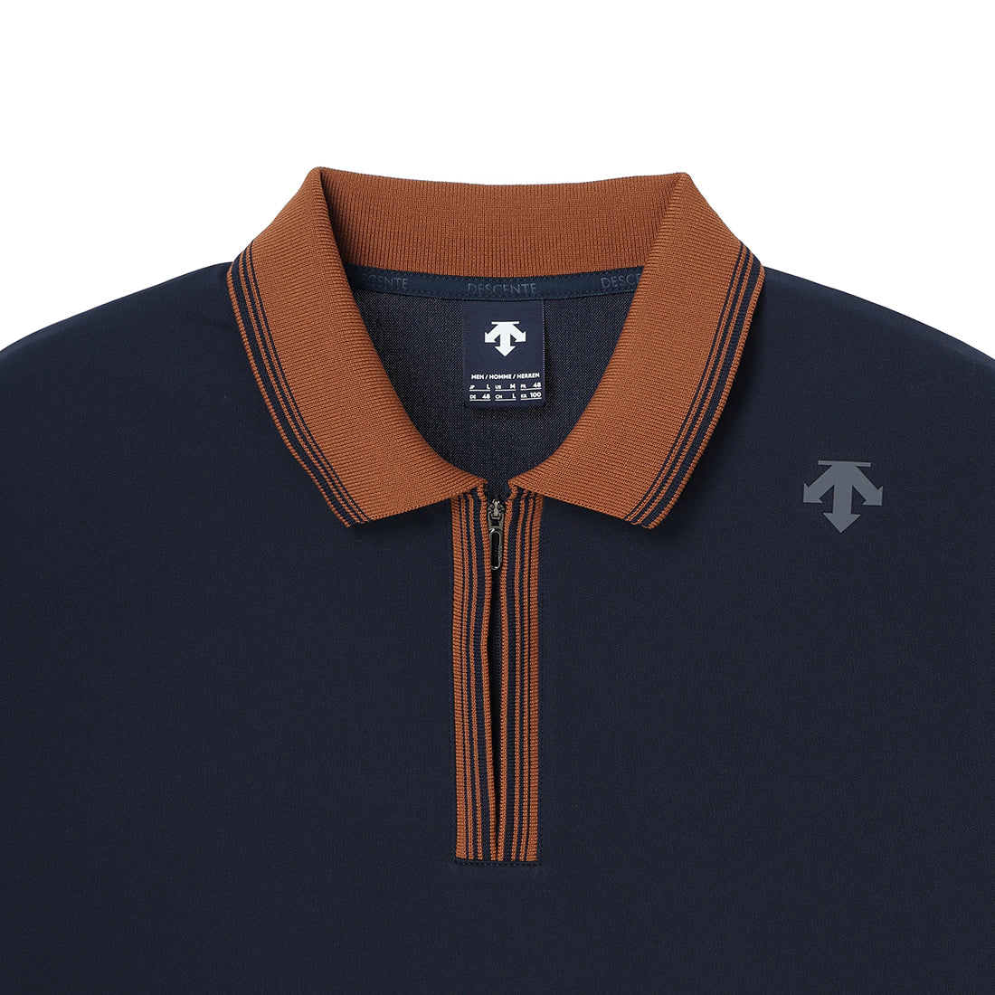 デサントゴルフ】ハーフジップ半袖シャツ（接触冷感） – GQ SHOP