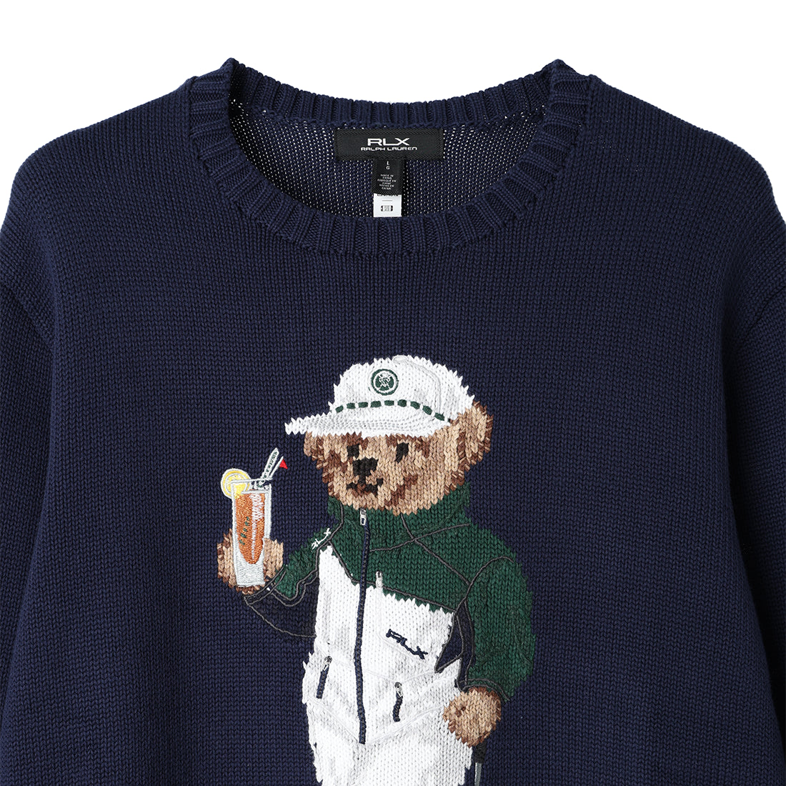 アールエルエックス ラルフ ローレン】ポロベア クルーネックセーター