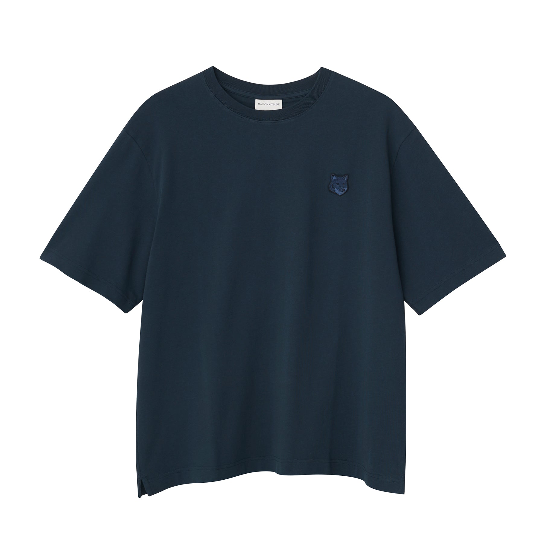 メゾンキツネ】ボールド フォックスヘッド パッチ オーバーサイズ T
