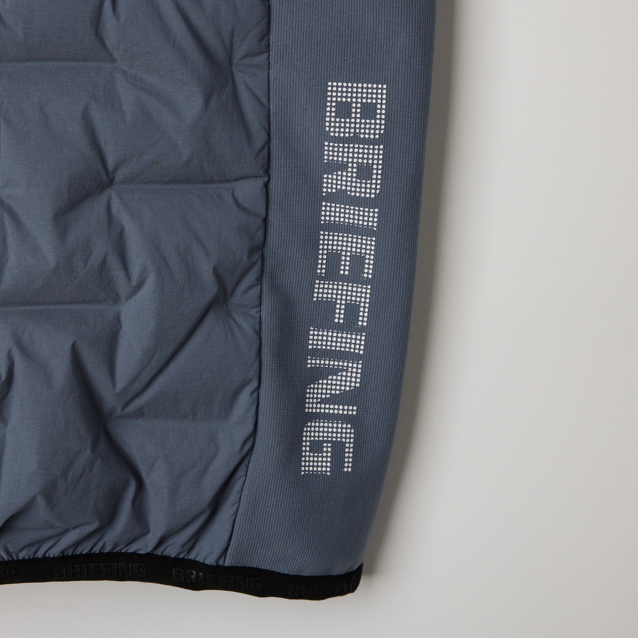 ブリーフィングゴルフ】メンズ ハイブリッド ダウン クルー ネック