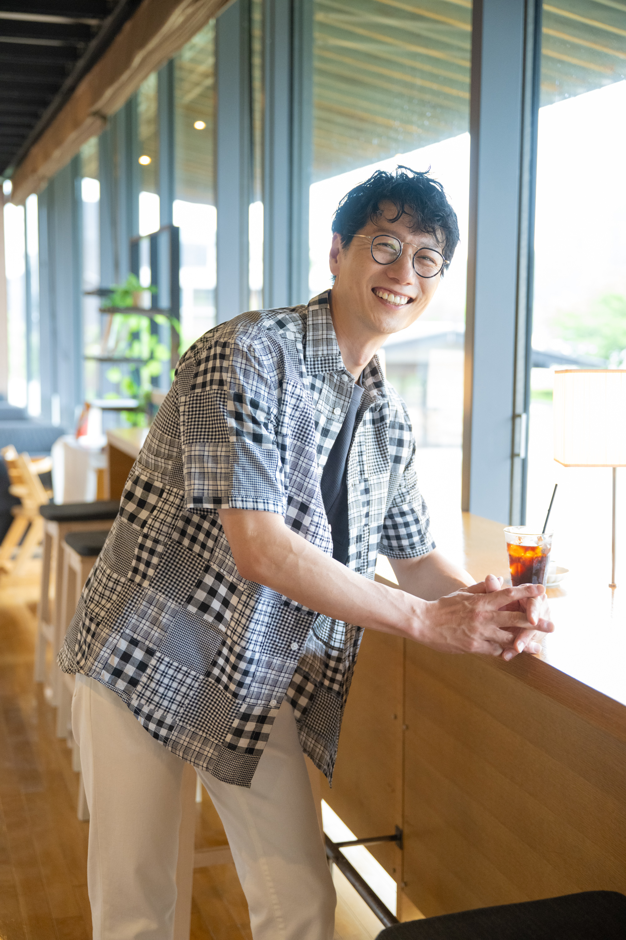 パッチワーク半袖シャツ - ハッシュパピーアパレル公式通販サイト